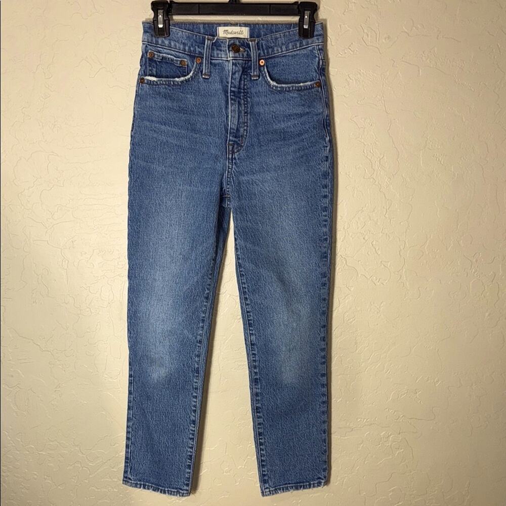 Madewell the classic straight jeans size 24